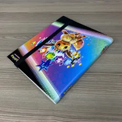 POKEMON TRADING CARD GAME TCG CARD FOLIO FOLDER PRISMATIC EVOLUTIONS STORAGE - Image 5