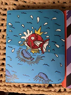 Pokemon TCG custom painted card binders pick your photo or send us photos - Image 1