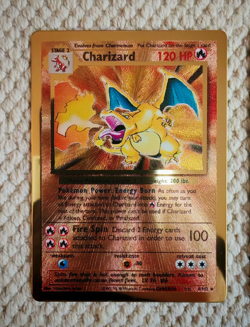 Pokemon Celebrations Gold Metal Charizard & Pikachu Cards UPC 25th Anniversary - Image 2