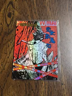 Denji SP SP002 Chainsaw Man First Edition Wave Card Holo Foil Premium Thick - Image 1