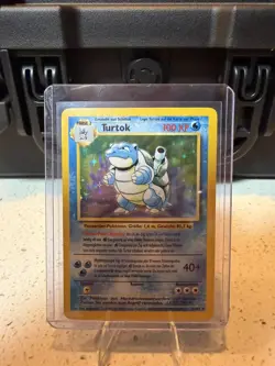 GERMAN Blastoise 2/102 Base Set 1999 Holo Rare WOTC Pokemon Card TCG Turtok - Image 1