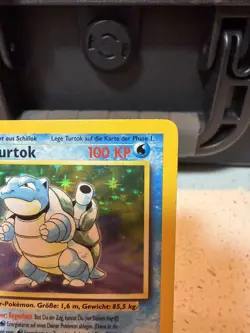 GERMAN Blastoise 2/102 Base Set 1999 Holo Rare WOTC Pokemon Card TCG Turtok - Image 3