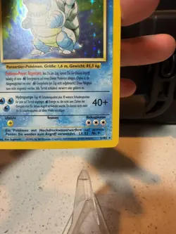 GERMAN Blastoise 2/102 Base Set 1999 Holo Rare WOTC Pokemon Card TCG Turtok - Image 5