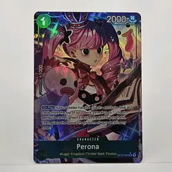 Perona Alt Art SR OP12-034 One Piece TCG Card - Image 1