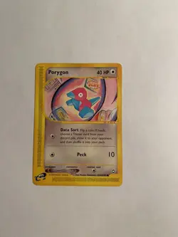 Porygon 103b/147 Common (Non-Holo) - Aquapolis e-Card - Pokemon TCG 2003 NM - Image 1