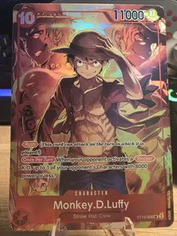 Monkey.D.Luffy (Treasure Booster Set) ST10-006 One Piece Promotion Cards Foil - Image 1