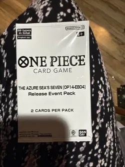 One Piece Card Game: The Azure's Sea's Seven Release Event Pack (OP 14-EB04) - Image 1