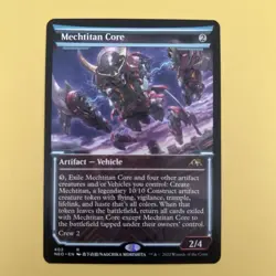 ~ Mechtitan Core (Showcase) ~ NM ~ Kamigawa: Neon Dynasty ~ MTG ~ - Image 1