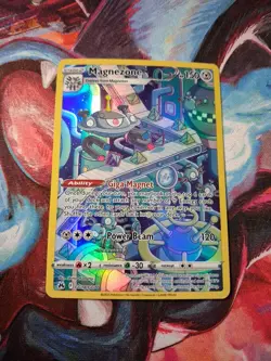 Pokemon TCG Magnezone Crown Zenith Galarian Gallery Holo Card GG18/GG70 NM - Image 1