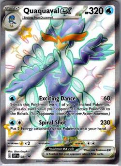 Quaquaval ex SVP 084 SV: Scarlet & Violet Promo Cards - Pokemon Card - NM - Image 1