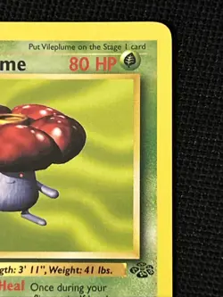 Pokemon Vileplume 31/64 (1st Edition) *Near Mint* Jungle ‘Never Played Card’ - Image 4