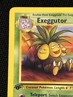 Pokemon Exeggutor 35/64 (1st Edition) *Near Mint* Jungle ‘Never Played Card’ - Image 3