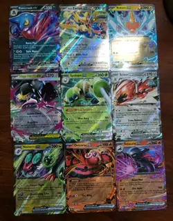 9 Pokemon Card Lot All Double Rare EX, TCG - Image 1
