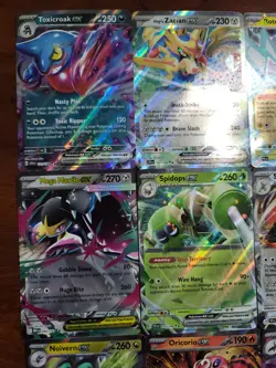 9 Pokemon Card Lot All Double Rare EX, TCG - Image 2
