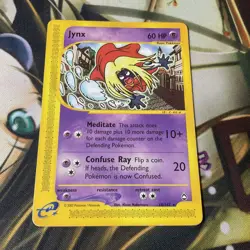 2002 Pokemon Card - Jynx Aquapolis 18/147 Rare REGULAR Lp - Image 1