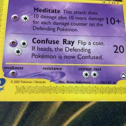 2002 Pokemon Card - Jynx Aquapolis 18/147 Rare REGULAR Lp - Image 5