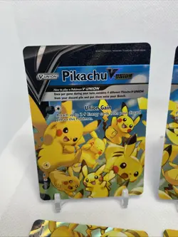 Pikachu V-Union [Set of 4] SWSH: Sword & Shield Promo Cards Holo - Image 2
