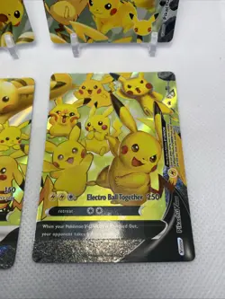 Pikachu V-Union [Set of 4] SWSH: Sword & Shield Promo Cards Holo - Image 5