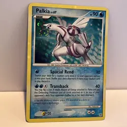Pokemon Palkia TCG Diamond & Pearl Holo Card 11/130 Rare - Image 2