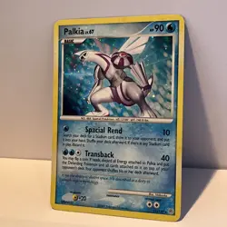 Pokemon Palkia TCG Diamond & Pearl Holo Card 11/130 Rare - Image 3