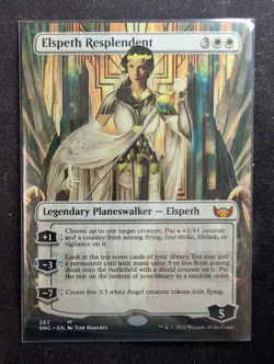 Elspeth Resplendent - Borderless - Streets of New Capenna (MTG) - Image 1