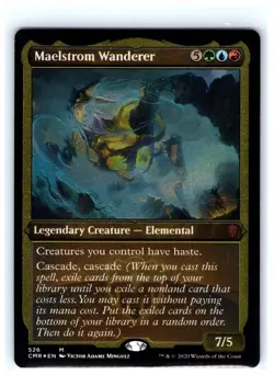Maelstrom Wanderer (Foil Etched) 526 Commander Legends Magic: The Gathering NM - Image 1