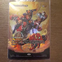 MTG - Warstorm Surge P 001 Promo - Marvel - Avengers Armageddon - Image 3