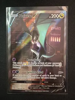 Pokemon TCG 2021 Noivern V 196/203 Evolving Skies Ultra Rare FA Holo Eng - Image 1