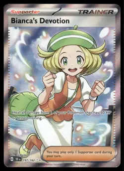 Pokemon Cards Bianca's Devotion 197/162 Temporal Forces Ultra Rare NM - Image 1
