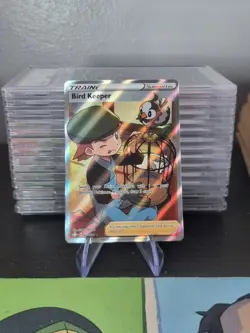 Pokemon TCG Bird Keeper Shining Fates Holo Ultra Rare Card 066/072 - Image 1