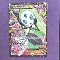 Pokemon Meloetta ex Special Illustration Rare Holo 167/086 Sv: Black Bolt 200 HP - Image 1