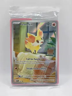 Pokemon TCG Fennekin 080 Chaos Rising Black Star Promo SEALED - Image 1