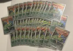38x 2025 Pokemon SVP EN Victini Jumbo Black Star Promo - JUMBO 5x7 - Image 1