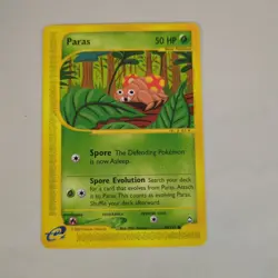Pokemon PARAS 99/147 - Aquapolis Common - Never Played NM/M - Image 2