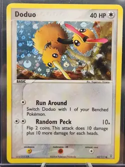 Pokemon TCG Doduo EX FireRed & LeafGreen 62/112 Holo - Image 1