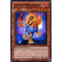 HA02-EN037 Jurrac Monoloph Super Rare 1st Edition YuGiOh Card - Image 1