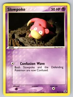 Slowpoke 80/112 Common FireRed & LeafGreen Pokemon Heavily Played - Image 1