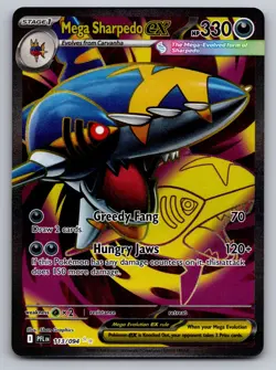 Mega Sharpedo ex 113/094 Ultra Rare Phantasmal Flames Near Mint - Image 1