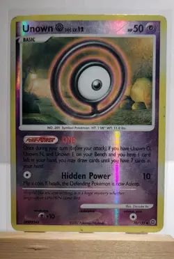 Pokemon Secret Wonders Unown [O] 70/132 Reverse Holo - Image 1