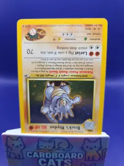 Pokemon TCG Brock's Rhydon Gym Heroes 2/132 Holo Unlimited Holo Rare - Image 2