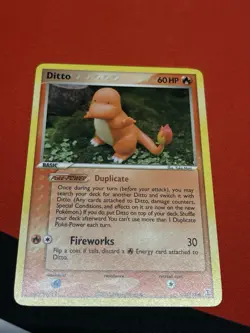 Ditto (Charmander) 61/113 Common - Pokemon 2005 Delta Species LP - Image 3