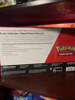 Pokemon Black Bolt & White Flare Poster + Binder Collection - Sam's Club Bundle - Image 3