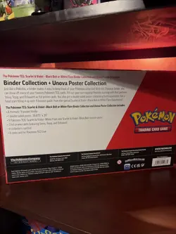 Pokemon TCG Black bolt binder & White flare Poster Collection SAMS CLUB 2-Pack - Image 3
