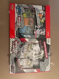 Pokemon Black Bolt and White Flare Binder + Poster Collection Sam's Club Bundles - Image 1