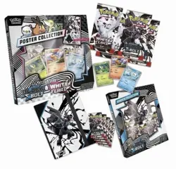 Pokemon TCG Black Bolt Pokemon Binder + Poster Collection with Booster Packs - Image 1