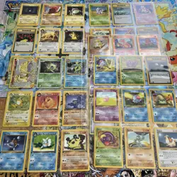 45x Vintage Pokemon Card lot - Rare Holo Pokemon Cards LP-NM - WOTC 1st Edition+ - Image 1