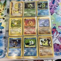 45x Vintage Pokemon Card lot - Rare Holo Pokemon Cards LP-NM - WOTC 1st Edition+ - Image 2