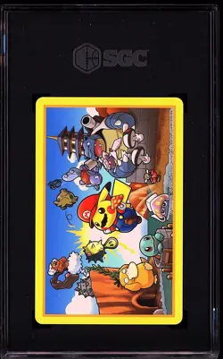 Pokemon Poker 2016 Mario & Luigi Pikachu Jack Of Hearts SGC 9 - Image 2