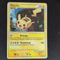 Pokemon TCG Pikachu HGSS03 Promo Holo English Ungraded - Image 1