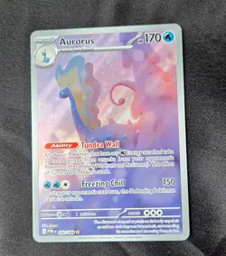 Pokemon TCG Aurorus 092/088 ME03: Perfect Order Holo Illustration Rare NM - Image 1